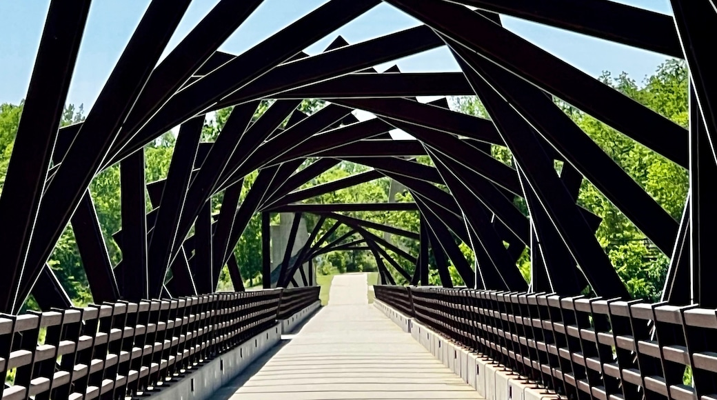 High Trestle Trail Bridge in Iowa