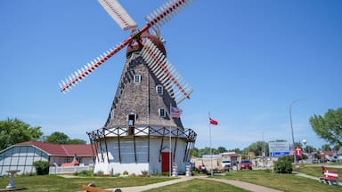 Famous danish windmill in Elk Horn Iowa USA