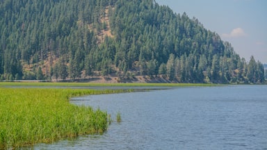 Beautiful Round Lake near Plummer in Heyburn State Park, Benewah County, Idaho