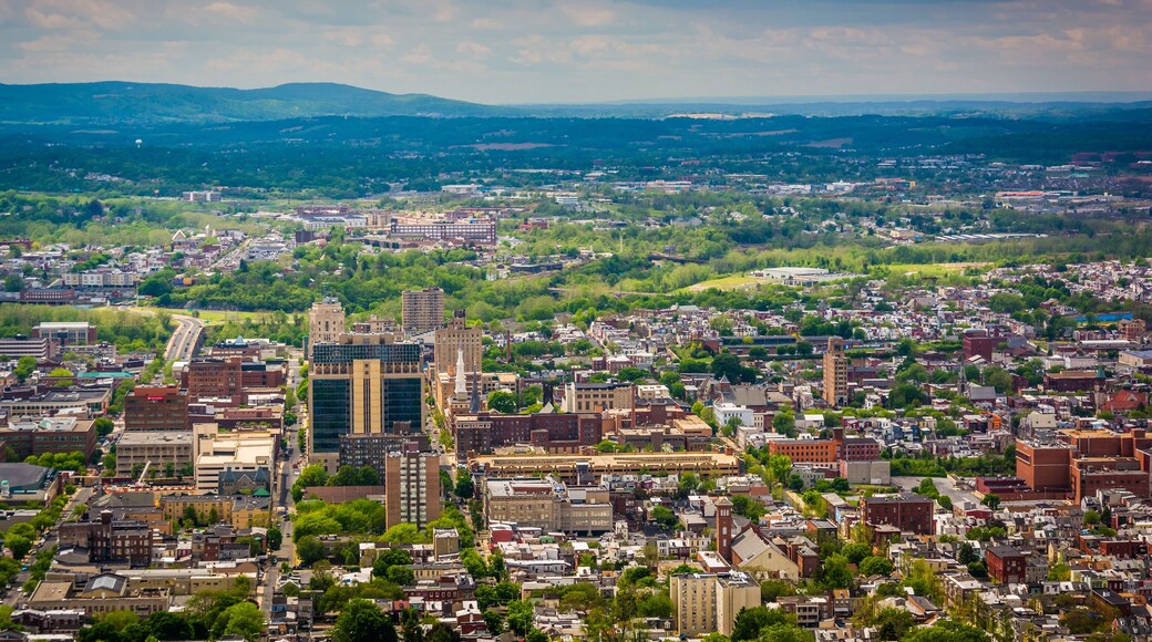View of Reading from the Pagoda on Skyline Drive in Reading, Pen
