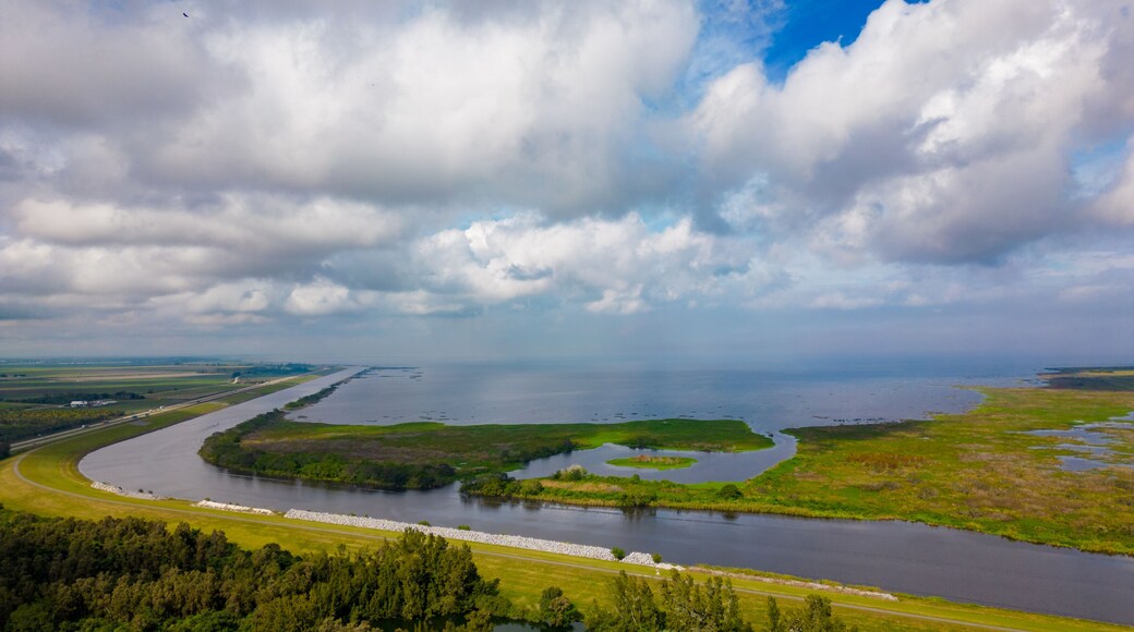 Aerial photo Ritta Island Florida Lake Okeechobee