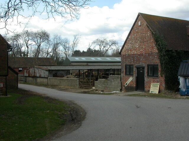Lea Green Farm, cattle shed Most of the farm's outbuildings seem to have been converted to business use, but the cattle sheds remain.