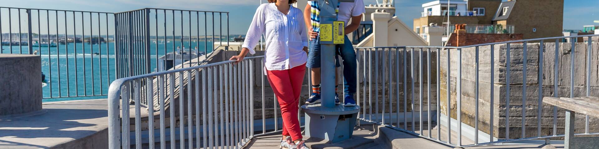 Family portrait in Portsmouth, UK