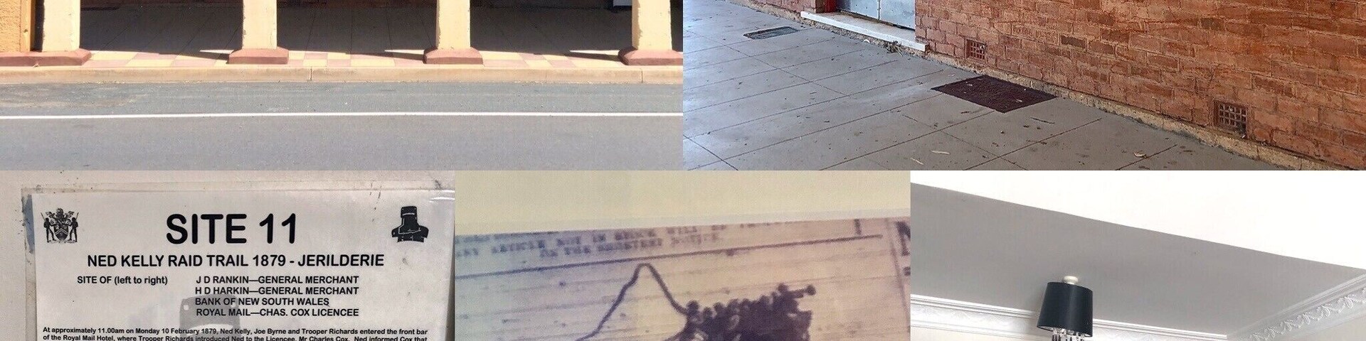 Nice cold beer in the pub where Ned Kelly robbed the bank .lots of history here,check out the Jerilderie letter online