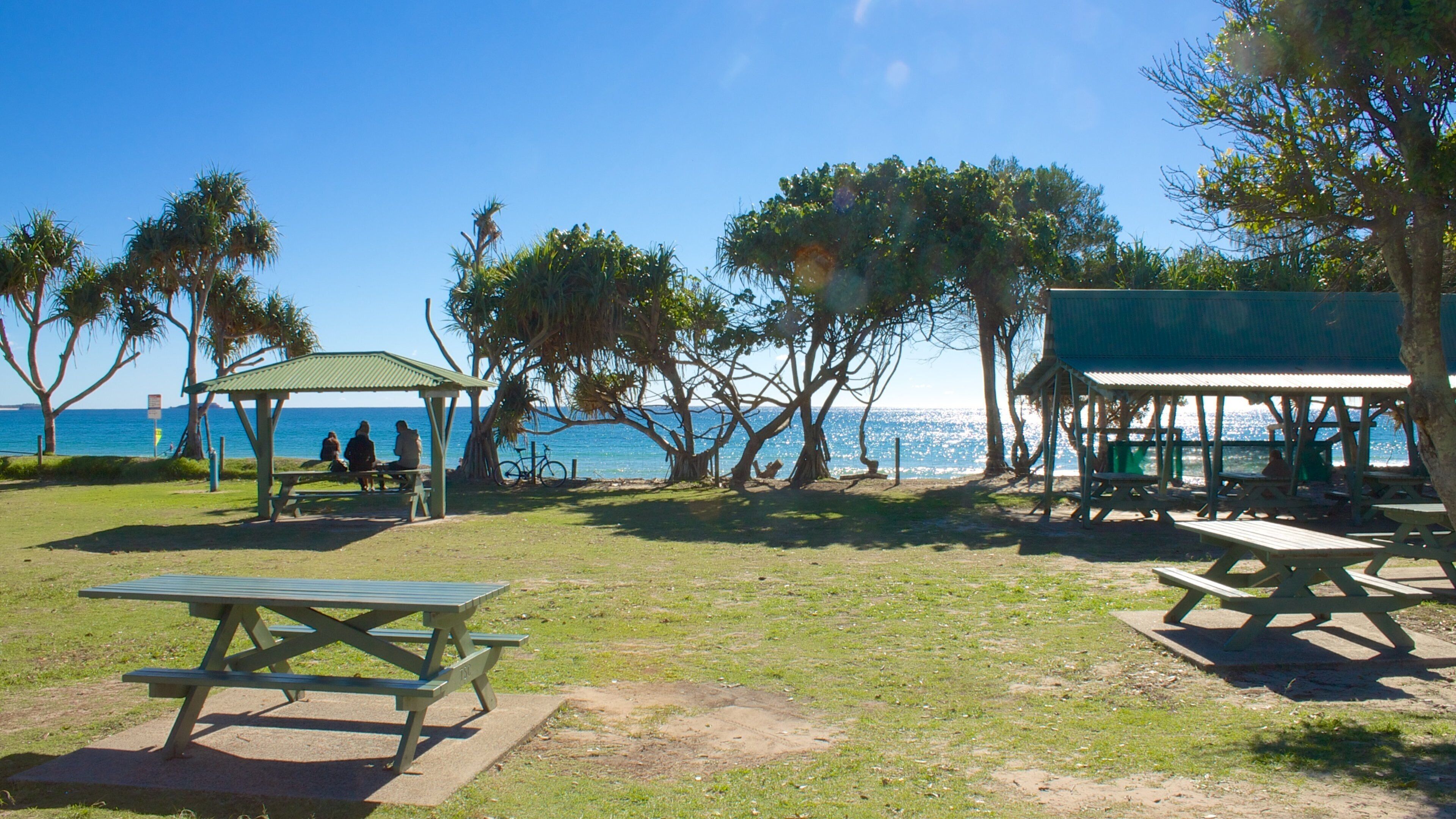 Kingscliff which includes a garden and general coastal views