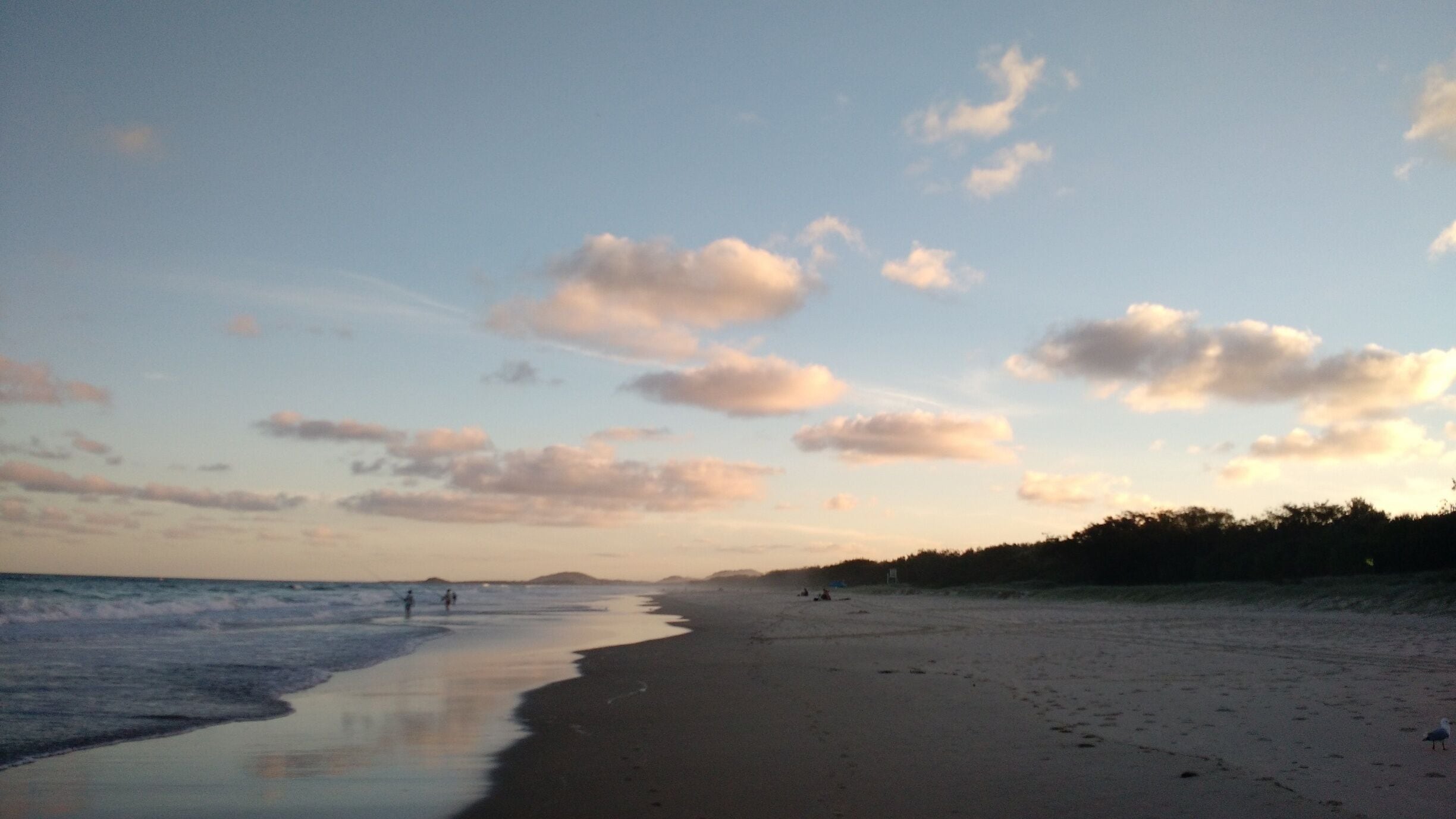 Sunset at Kingscliff