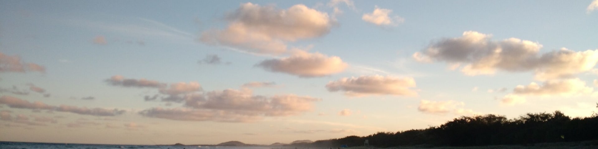 Sunset at Kingscliff