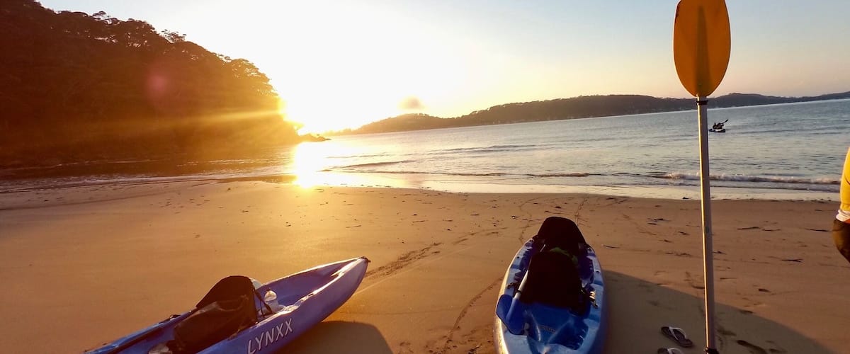 Early morning at Pittwater, at Sydney's Northern Beaches. Perfect for a few tranquil hours of kayaking and a swim in the ocean, before the weekend day trippers arrive. #LifeAtExpedia