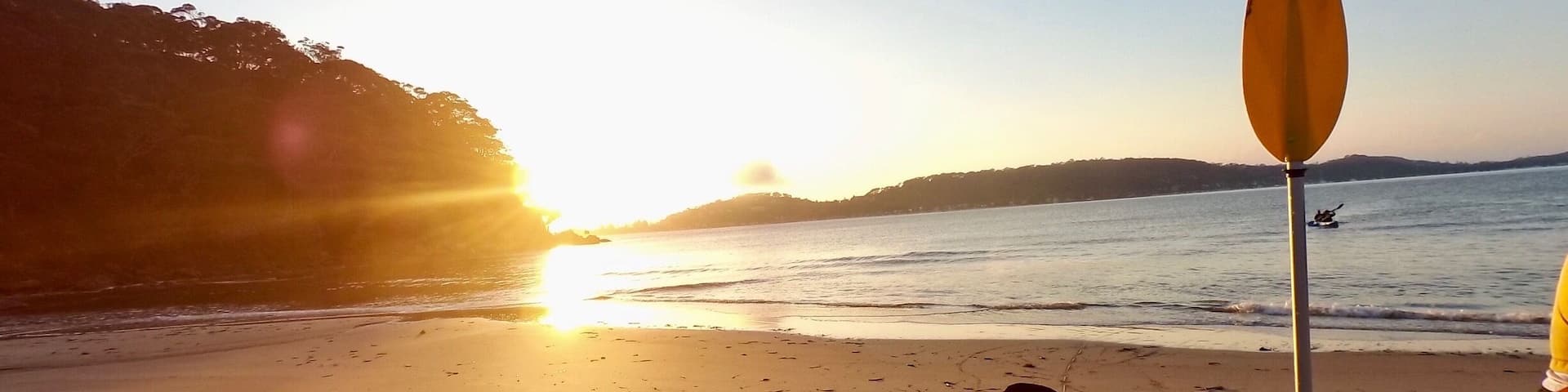 Early morning at Pittwater, at Sydney's Northern Beaches. Perfect for a few tranquil hours of kayaking and a swim in the ocean, before the weekend day trippers arrive. #LifeAtExpedia