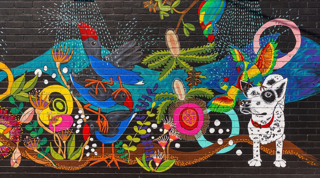 Pambula which includes outdoor art