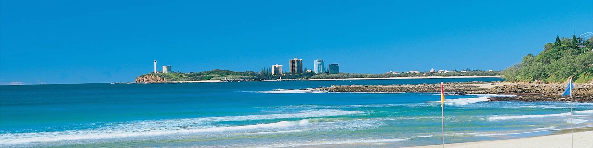 Alexandra Headland which includes a beach