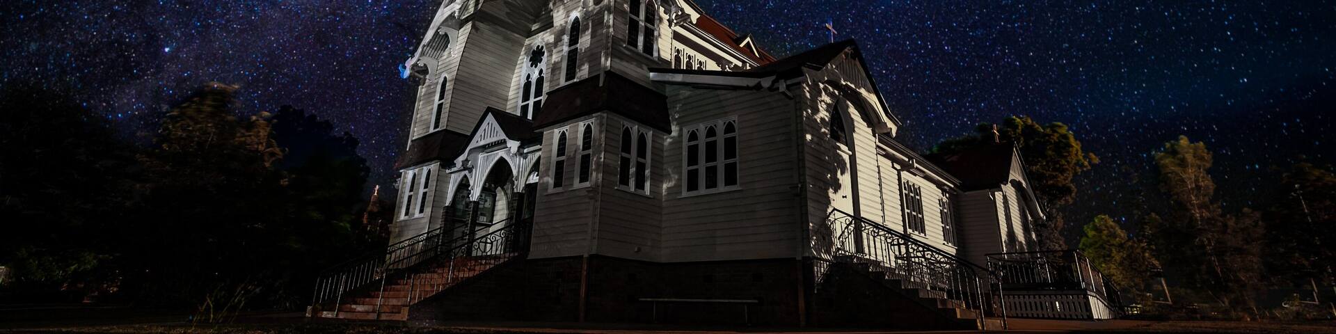 Came across this great church in Beaudesert the other night..