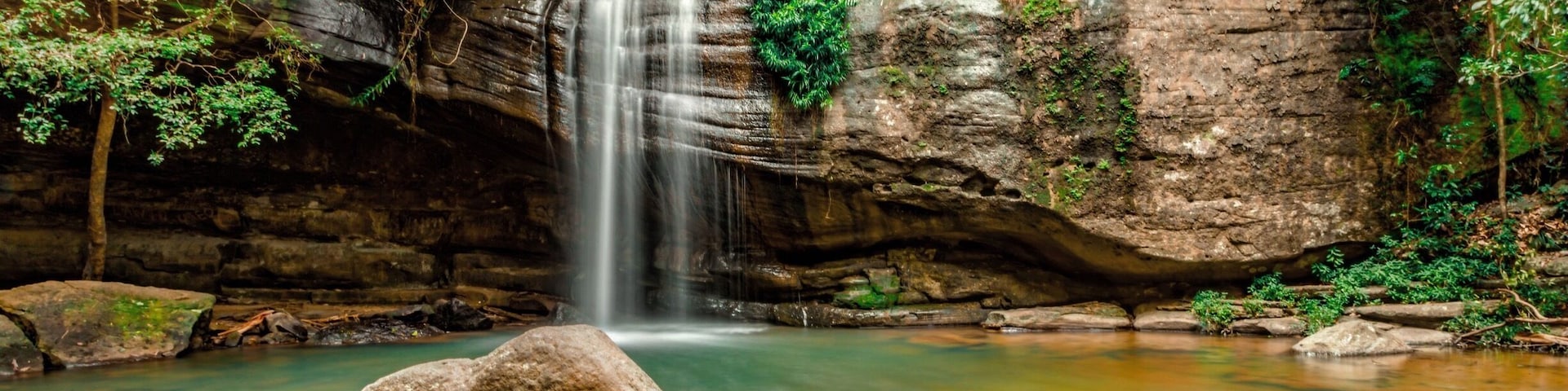 Tucked away near the township of Buderim in the Sunshine Coast of Queensland, Australia, is a nature reserve and falls.  With the area once being private land, it is now available for all to meander by The creek, take a hike, have a picnic or even a splash in the rock pools.  A great way to spend your time whilst visiting the area. #green #challenge #sweepstakes #australia