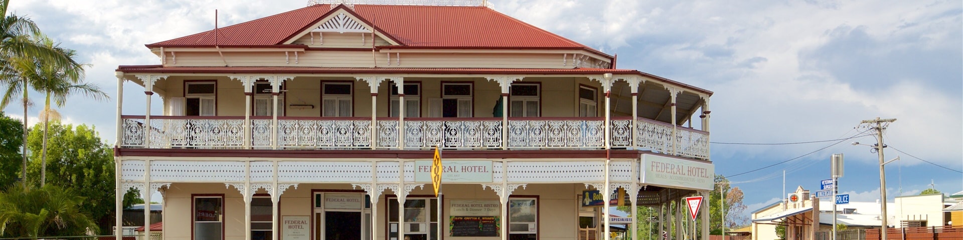 Childers mostrando elementos patrimoniales y arquitectura patrimonial