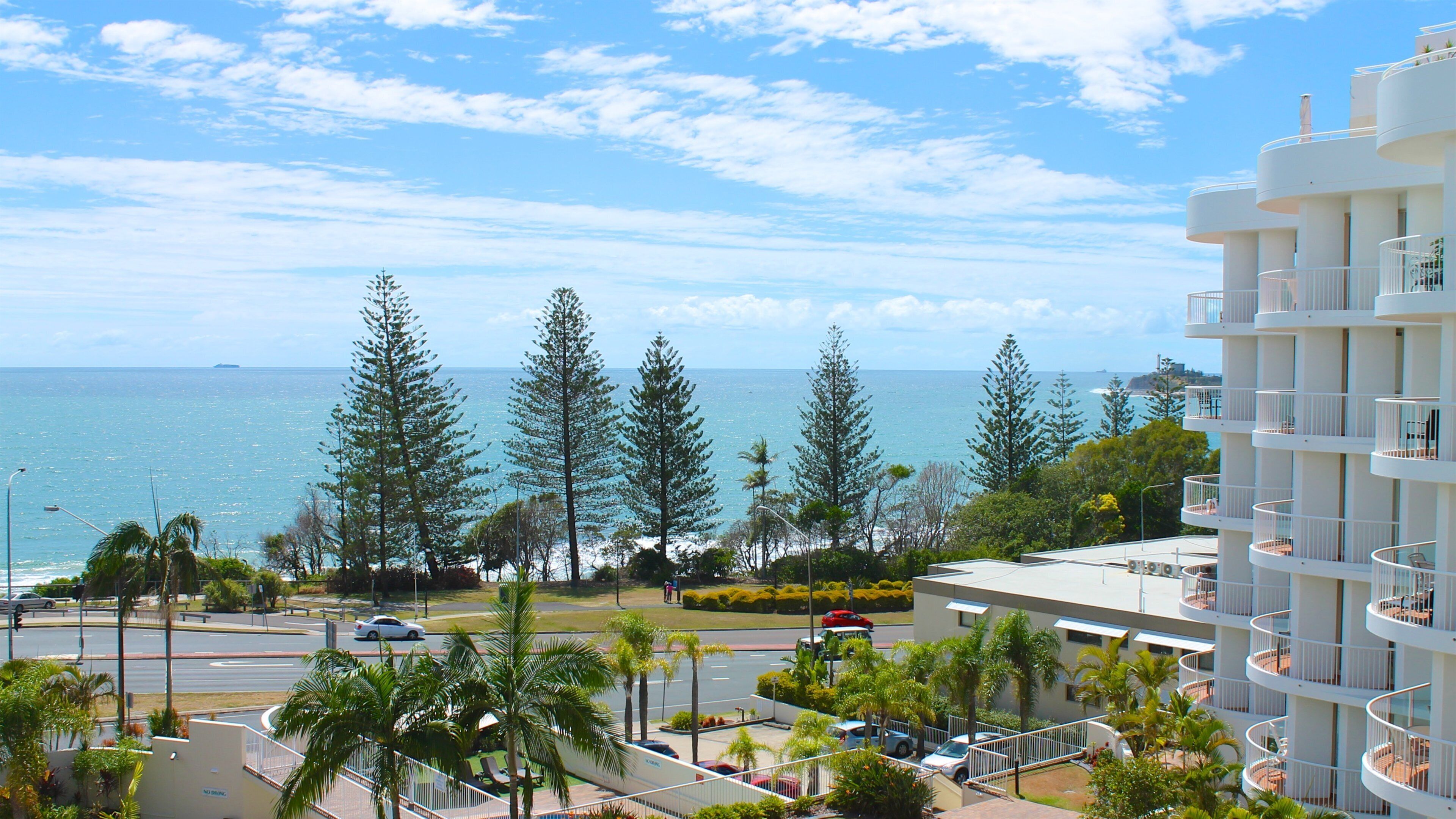 Mooloolaba featuring a coastal town and general coastal views
