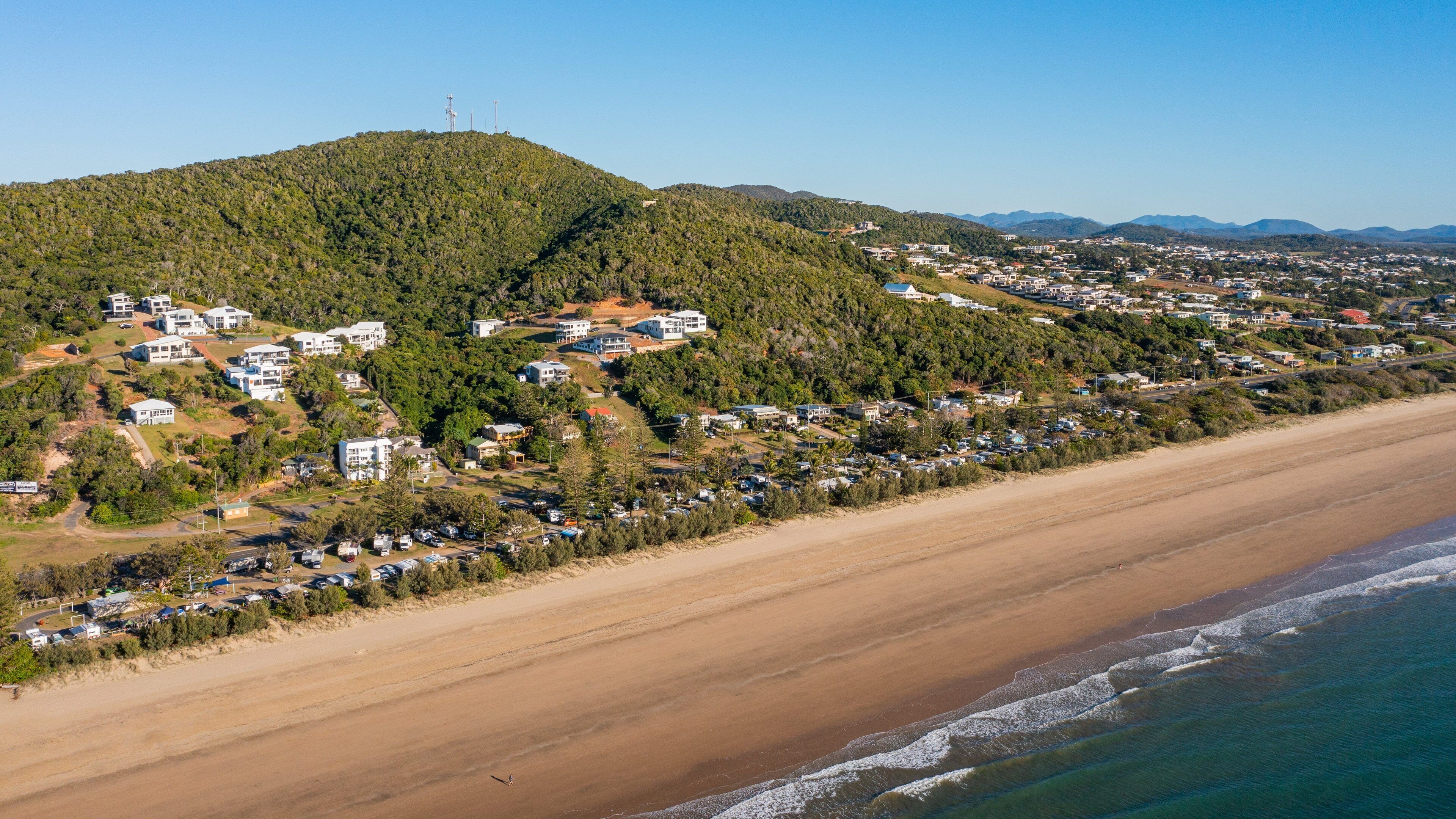 Yeppoon featuring a coastal town, landscape views and general coastal views
