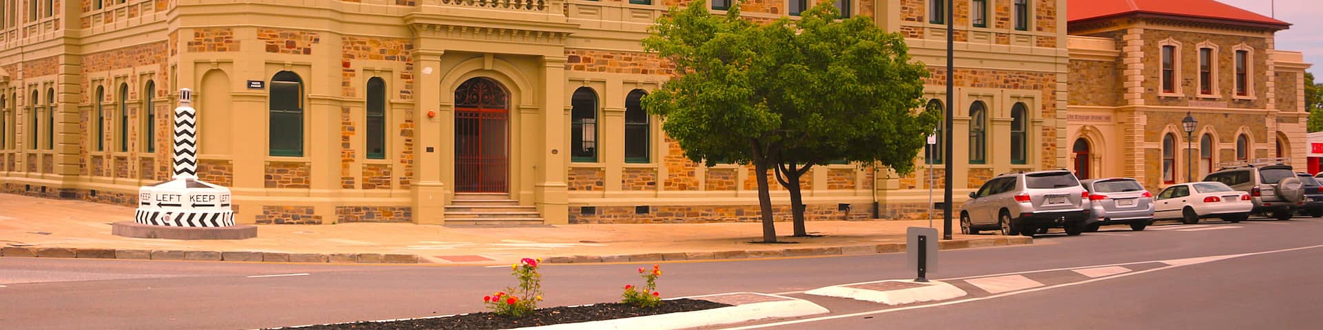Historic customs house in Port Adelaide (South Australia)