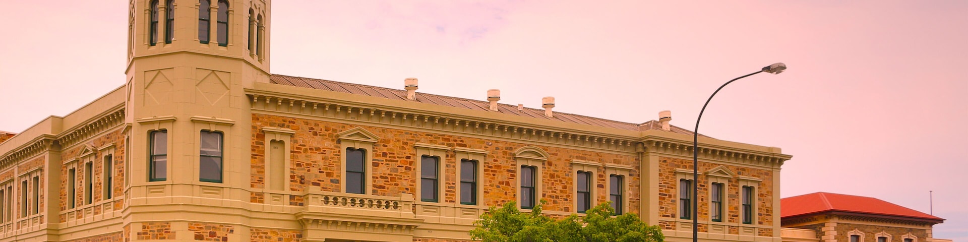 Historic customs house in Port Adelaide (South Australia)