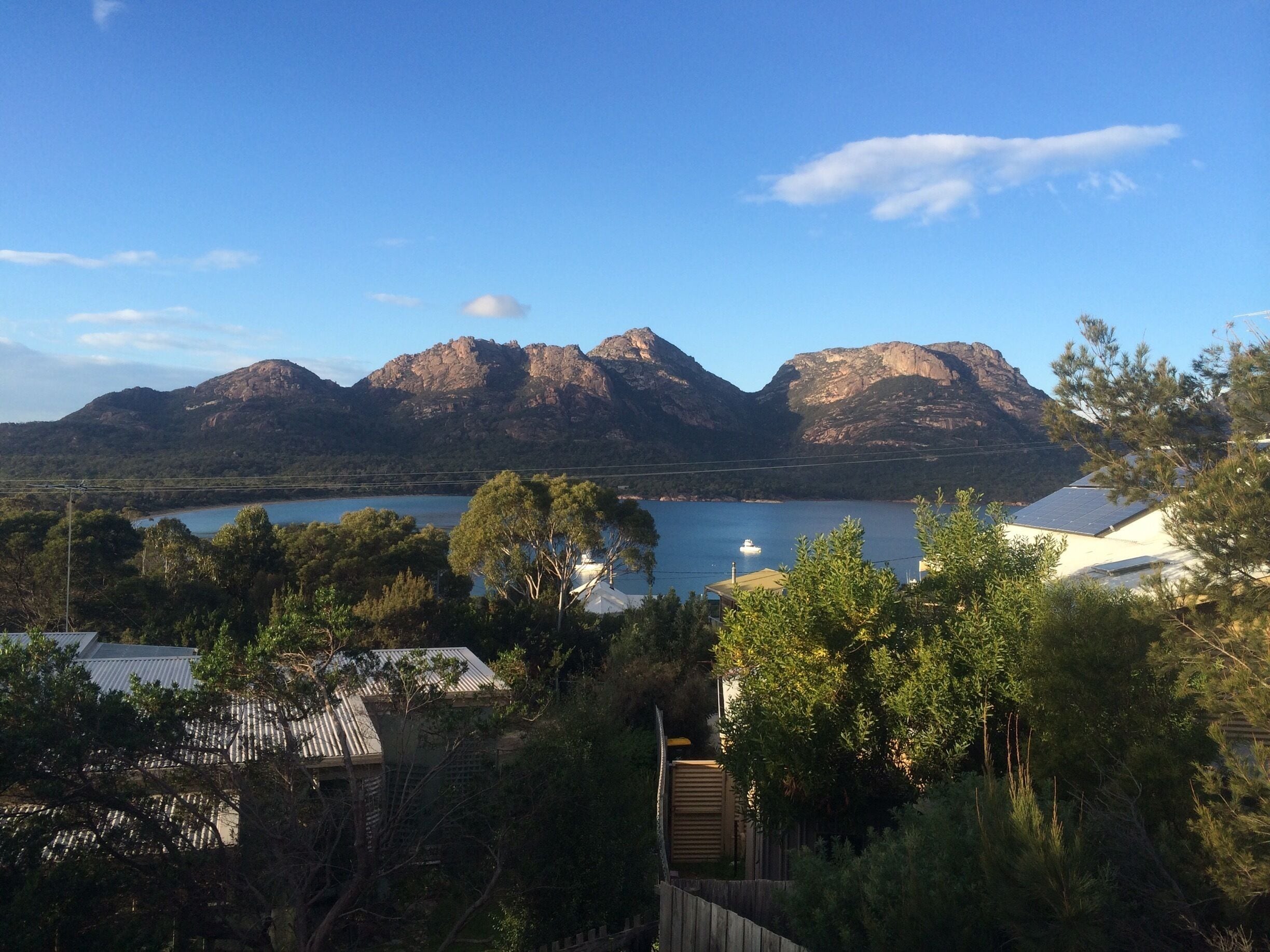 View from the cottage we stayed in :) 