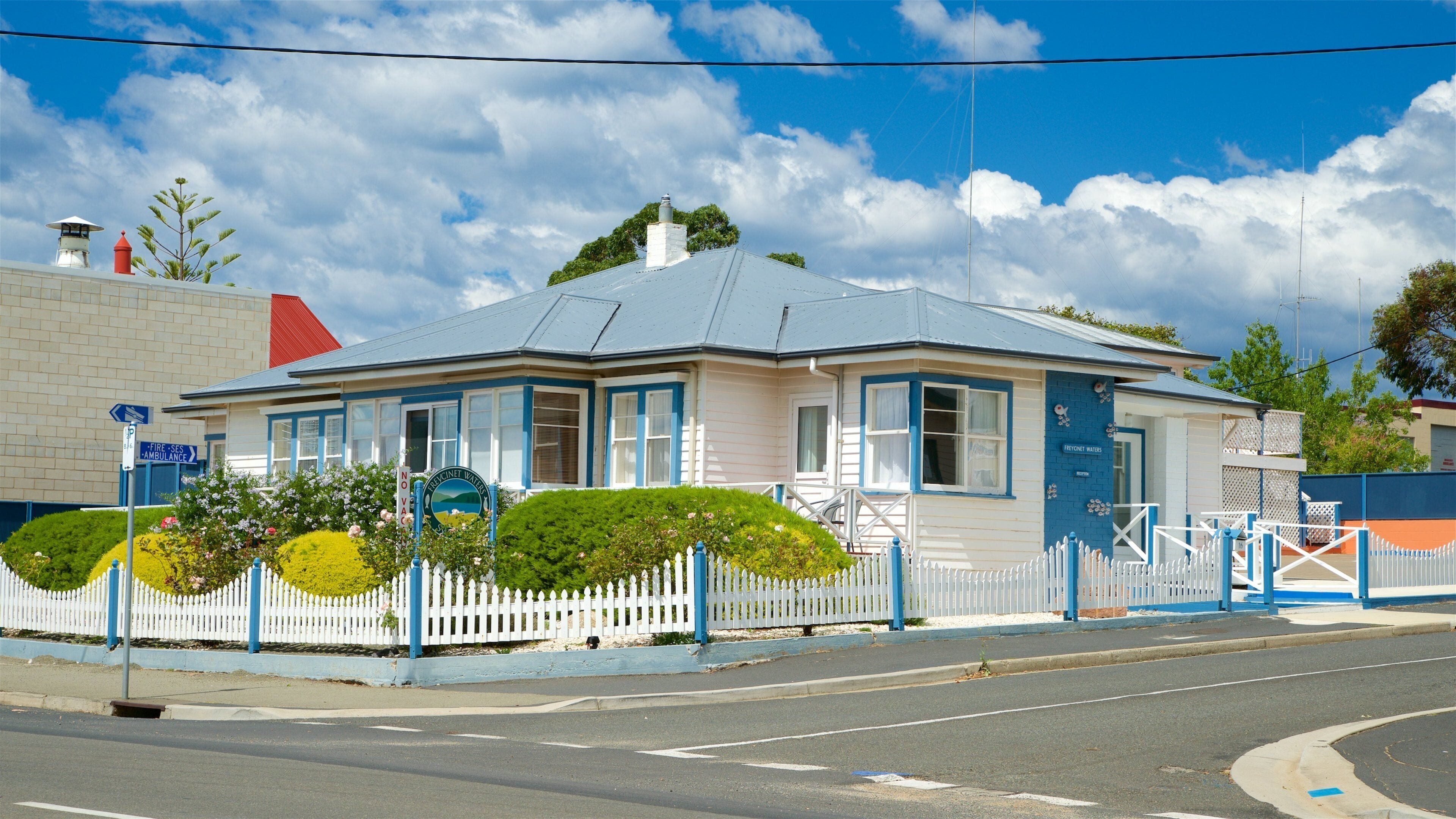 Tasmania which includes a house