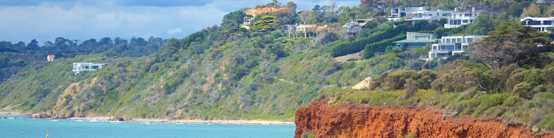 Mornington mit einem allgemeine Küstenansicht