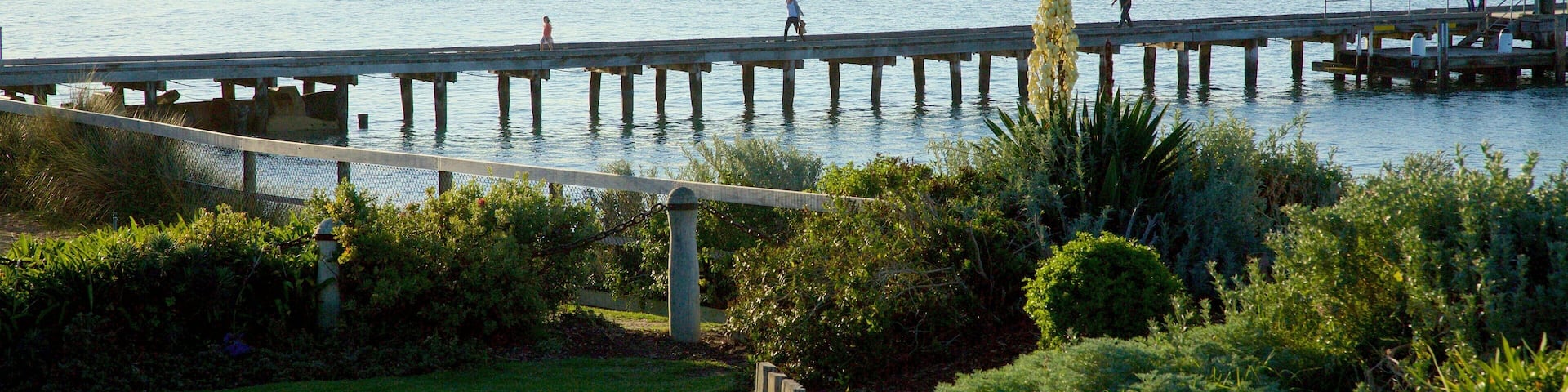 Portsea featuring general coastal views and boating