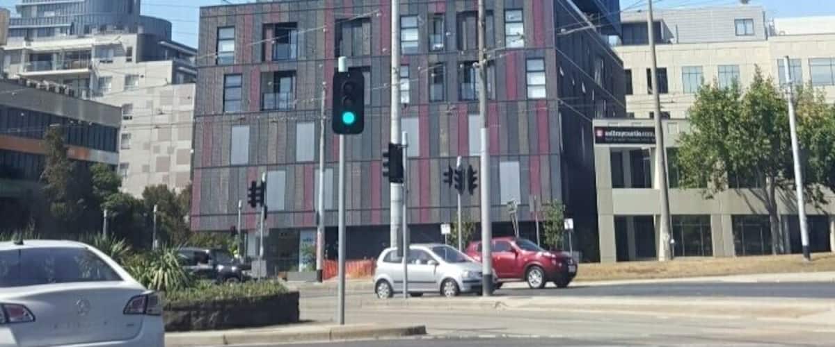 The Icon in St Kilda.  Did a giant architect of a baby plant this here?!  I love it!