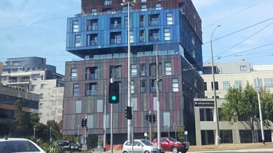 The Icon in St Kilda. Did a giant architect of a baby plant this here?! I love it!