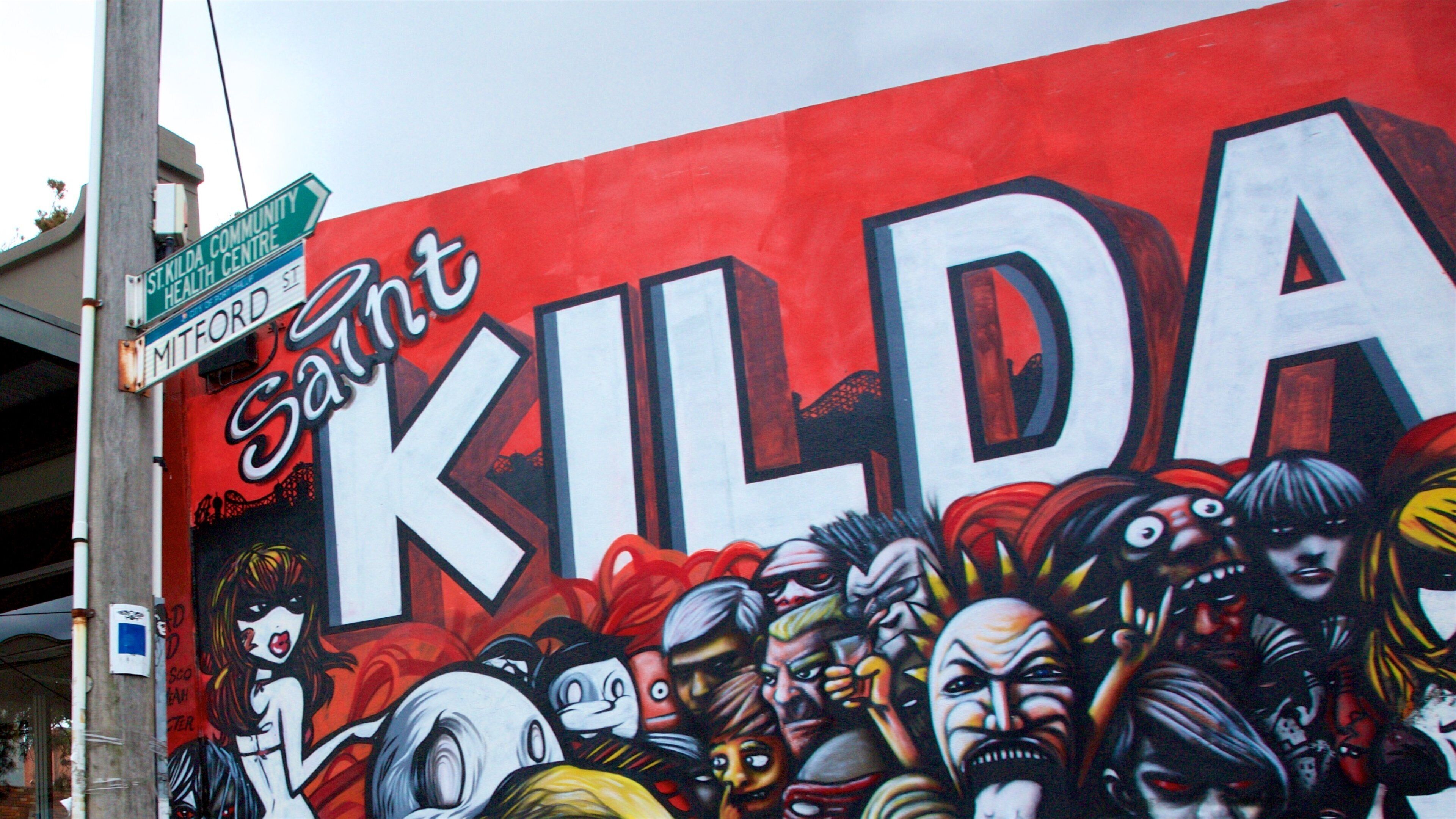 St. Kilda showing outdoor art