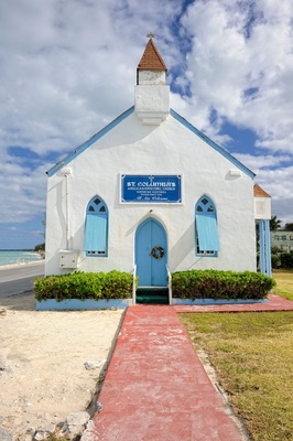 St. Columba's anglican church in Tarpum Bay
