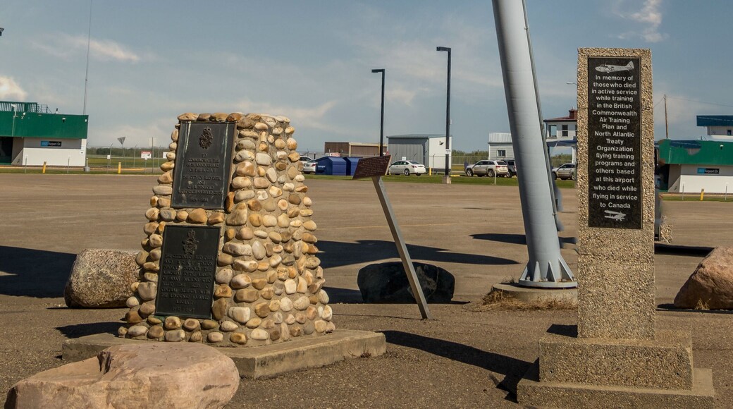 Memorial to Claresholm Airport, claresholm, Alberta, Canada
