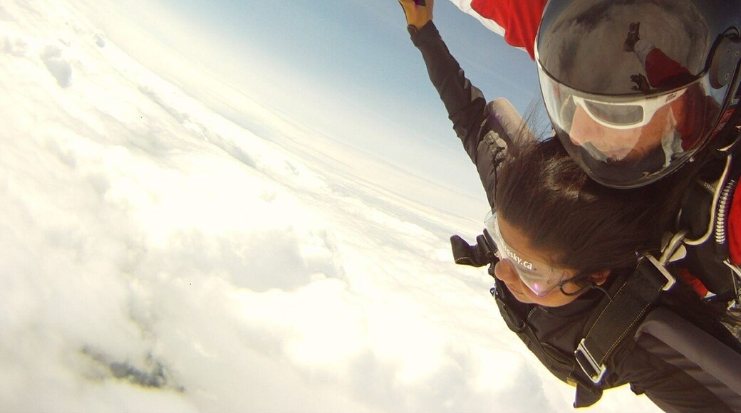 One of the most cherished memories of my life - fulfilling my childhood dream of flying through the clouds.