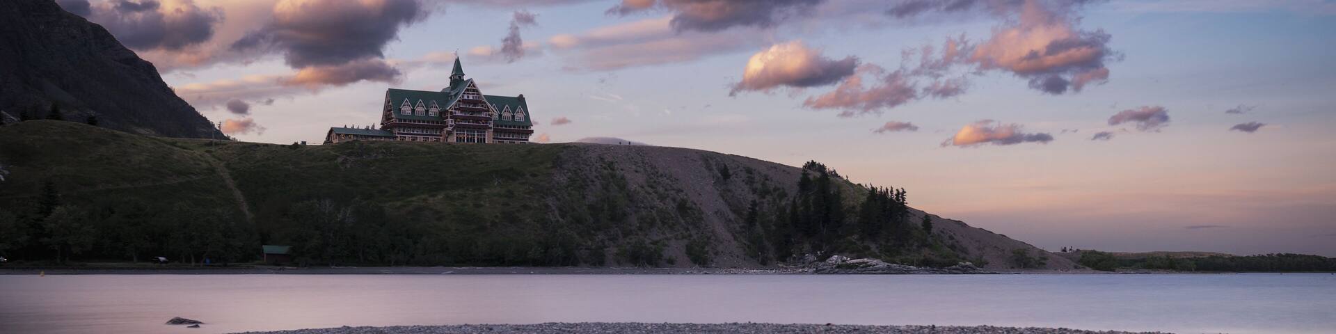 I love Waterton, one thing that i think is great is that there are a lot of incredible views, such as this one, that are totally accessible to everyone.