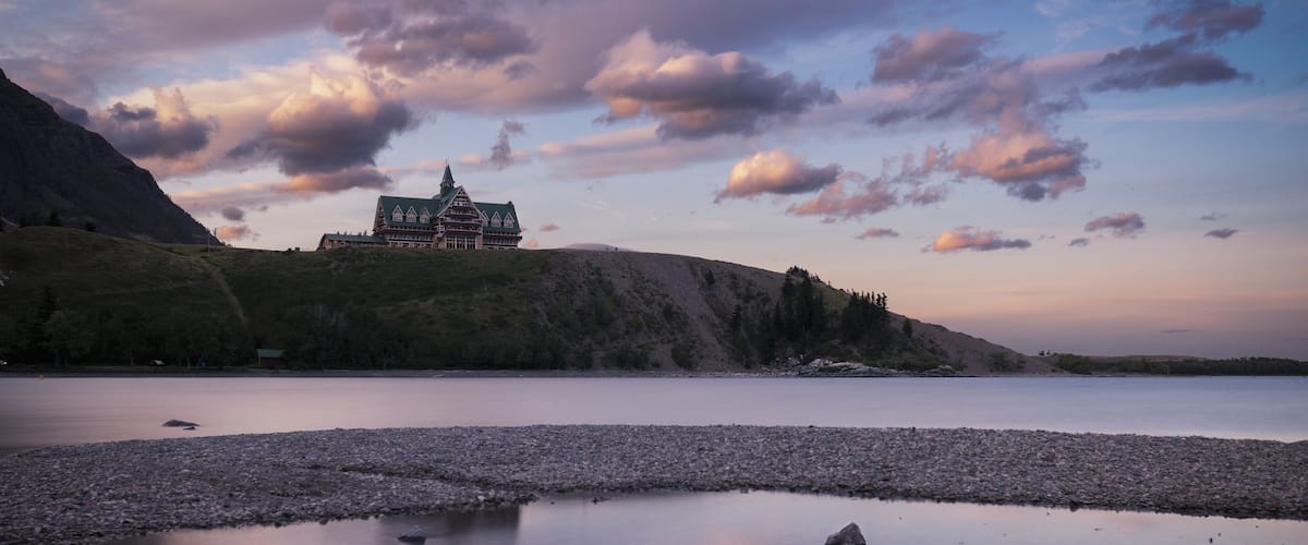 I love Waterton, one thing that i think is great is that there are a lot of incredible views, such as this one, that are totally accessible to everyone.