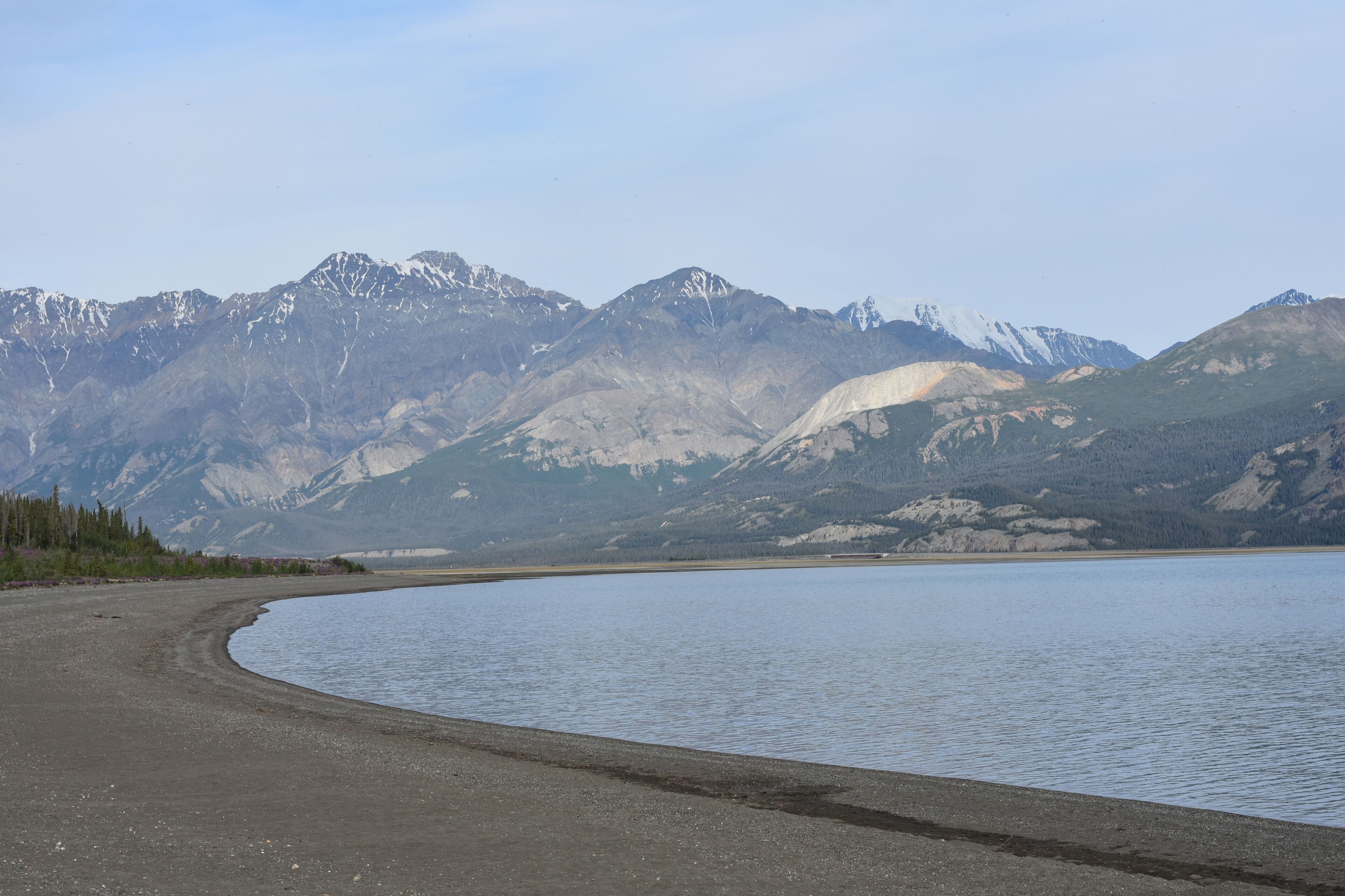 Scenic Sites Traveling along the World Famous Alaska Highway ALCAN
