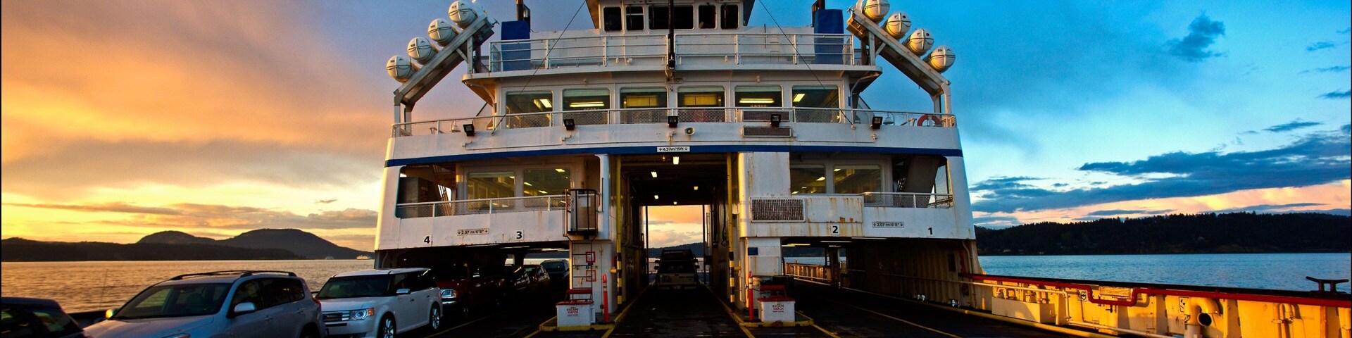 Mayne Island which includes a ferry