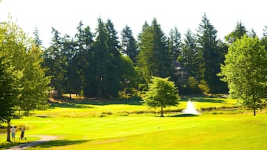 Nanoose Bay showing golf
