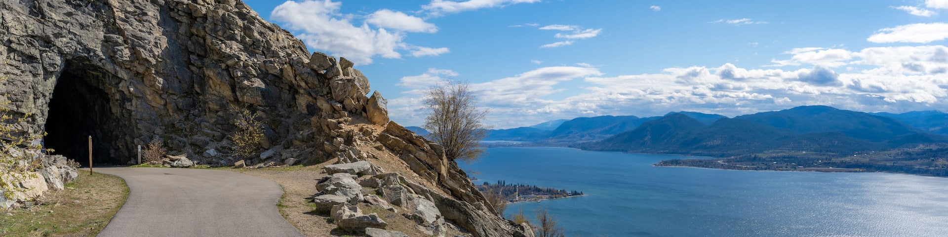 kVR Trail high in the mountains above Naramata BC to Little Tunel