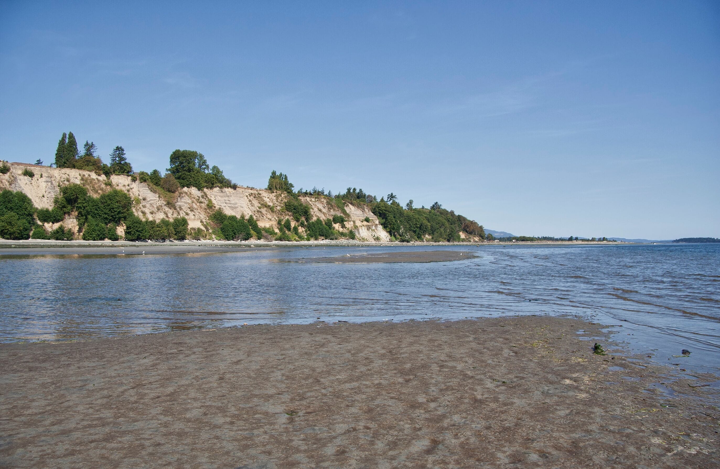 Natural Beach on Vancouver Island