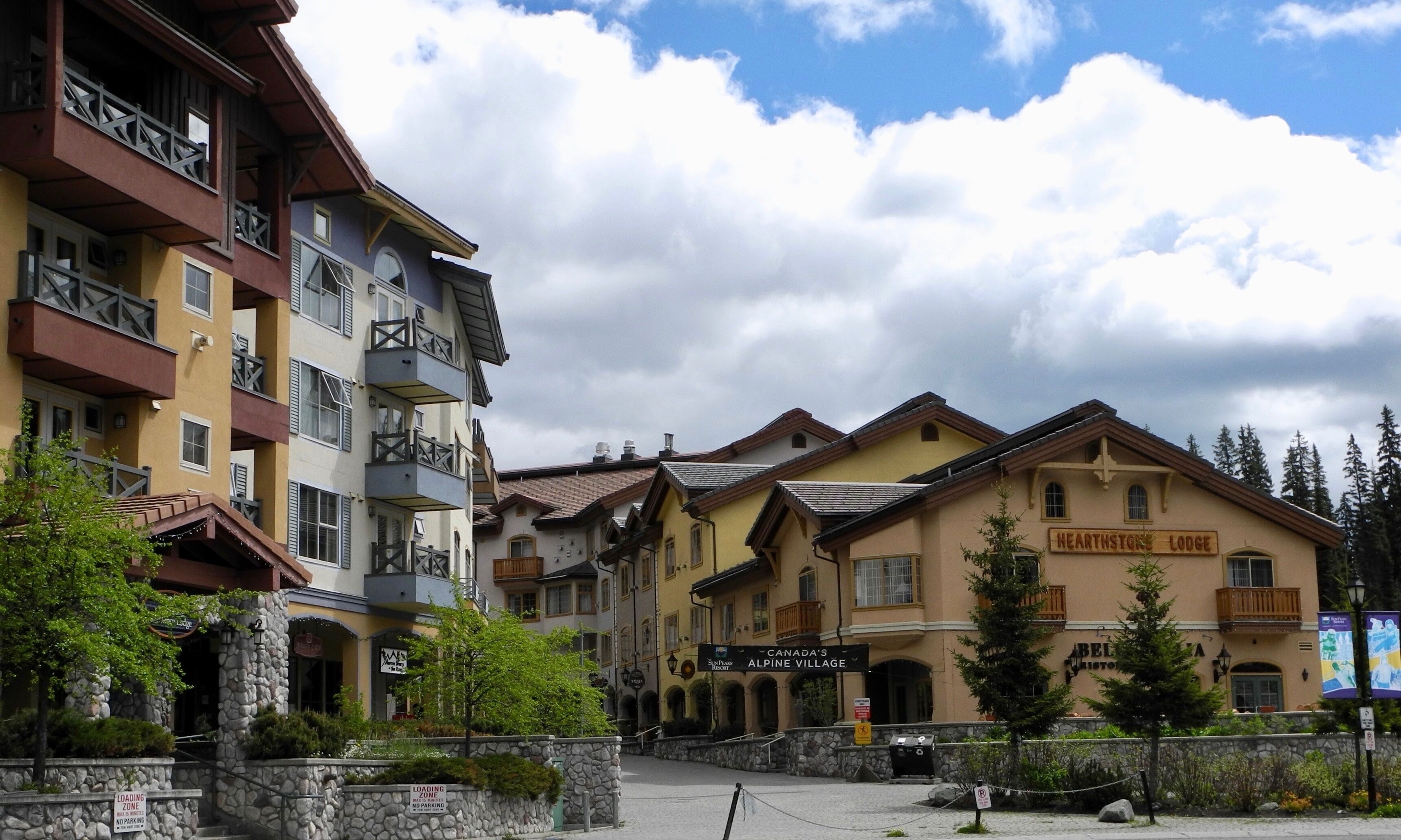 Canada's Alpine Village in Sun Peaks - the second largest ski resort in Canada.

#LikeALocal