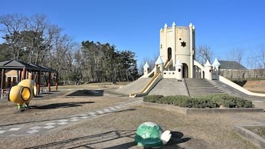新潟市中央区 関屋浜の西海岸公園お城広場(新潟県新潟市中央区)
