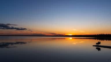 Reflections of a Quiet Sunset, Clear Lake, Riding Mountain National Park