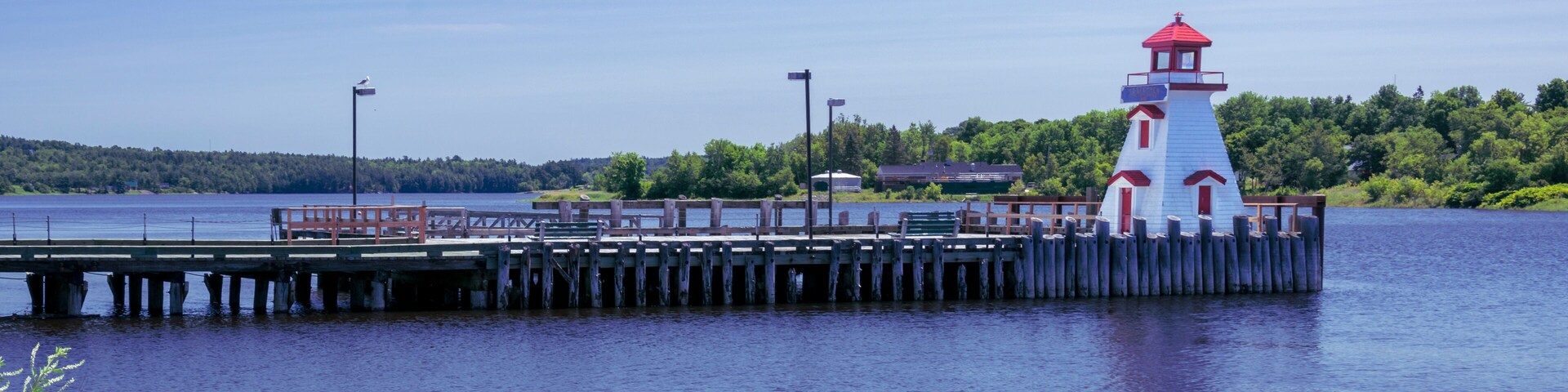 Lighthouse in St Stephen New Brunswick, Canada