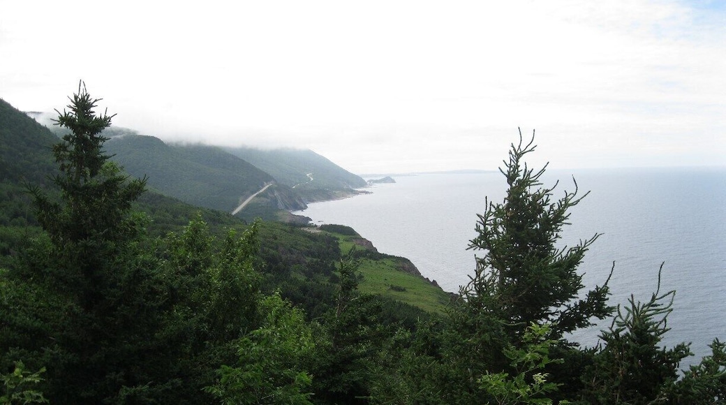 Looking south, just north of Cheticamp, on the Cabot Trail. An awesome drive, one that deserves more than a day.