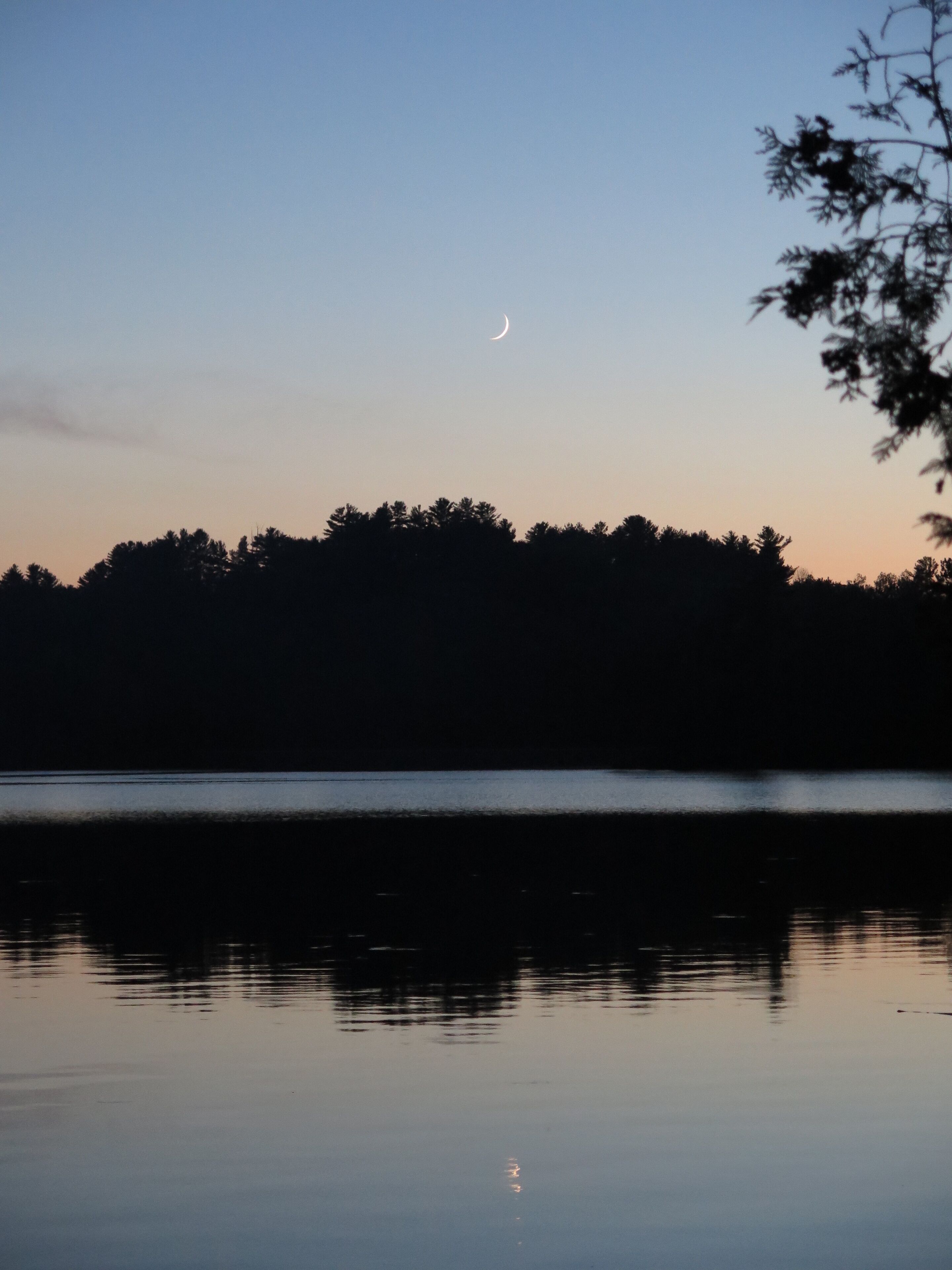 a lake in Barry's Bay, Ontario, Canada, May