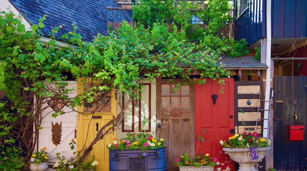 Many tourists visit Elora, Ontario, Canada on day trip, especially on weekend and during the summer time. This little town attracts by the historic nature of the town, and Elora Gorge - some of the limestone cliffs are 80 feet high. The picture is shown colourful Church Street, one of the oldest Street in Elora.
#Elora #Ontario #Canada #street