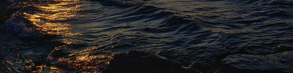 Sunset by Lake Simcoe