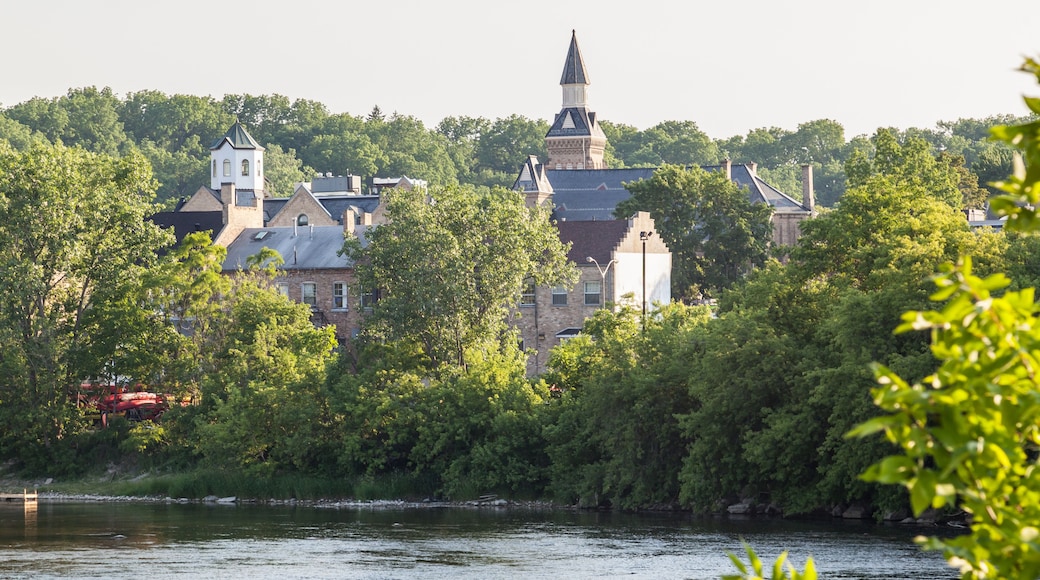 View of Town Paris, Ontario, Canada
Paris, the town was established in 1850, voted "the Prettiest Little Town in Canada" by Harrowsmith Magazine