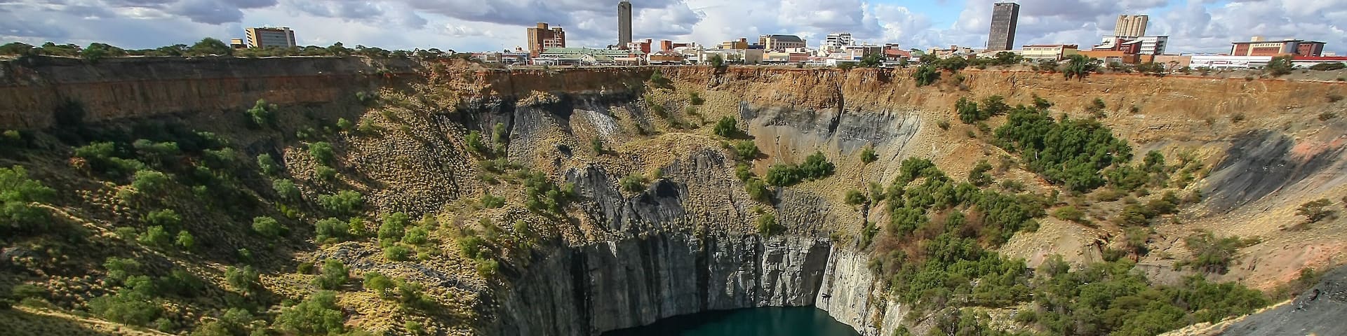 historic Kimberly diamond mine world heritage site