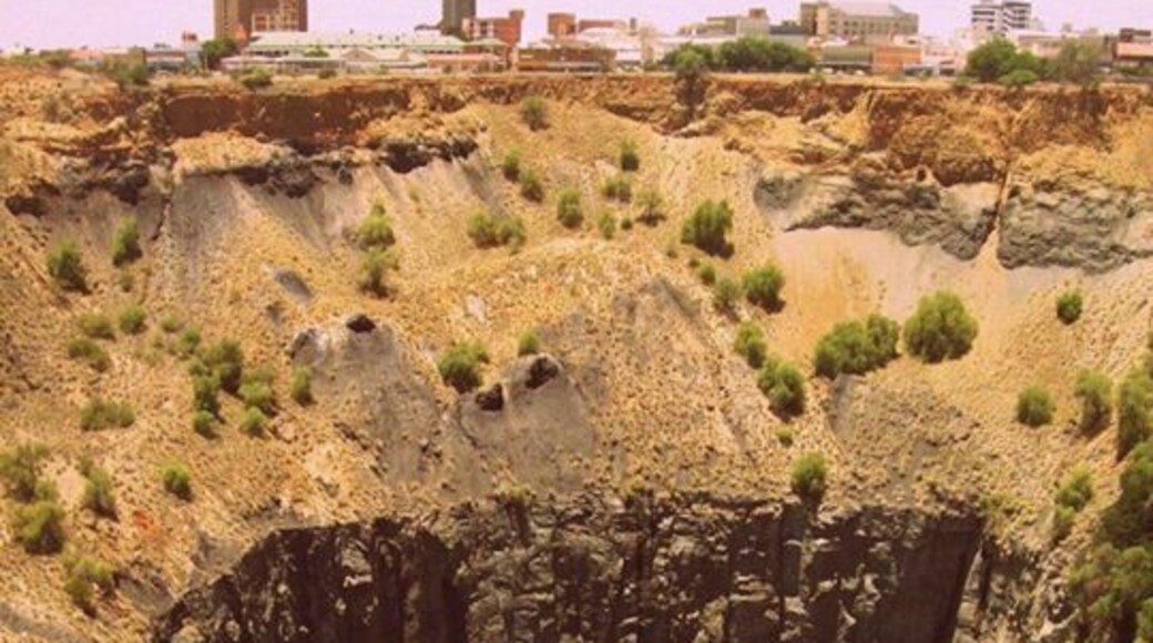 Kimberley diamond mine.